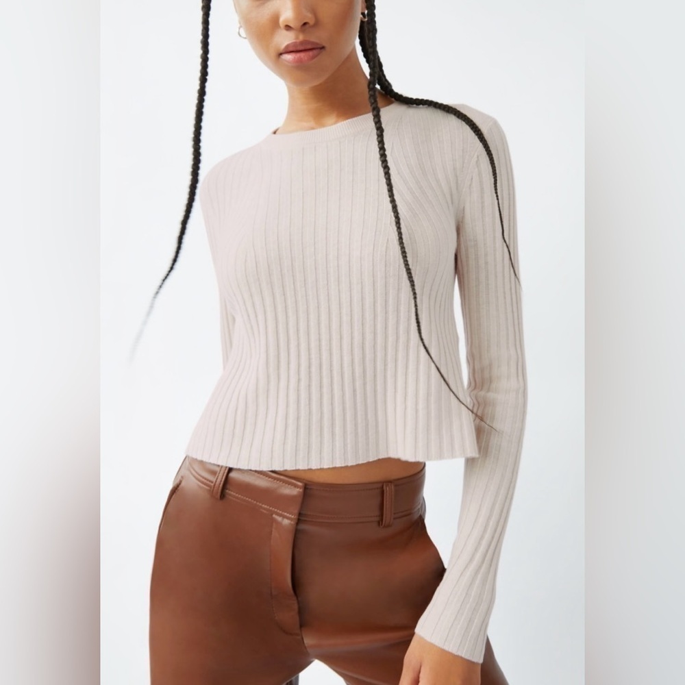 Aritzia Babaton Dusty Rose Nathaniel Sweater Size XXS